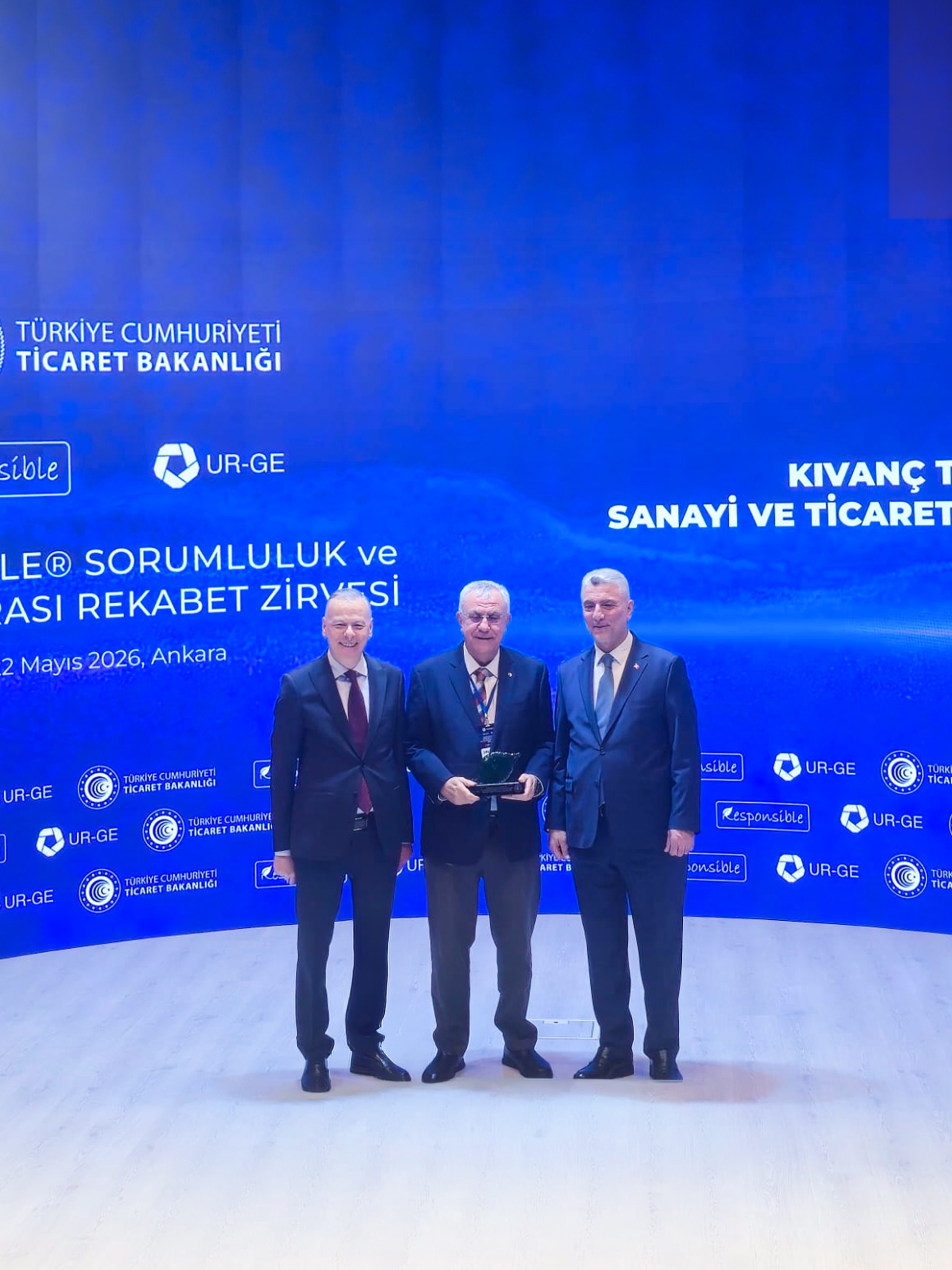 Kıvanç Tekstil Celebrates a Sustainability Milestone at the Responsible® – Responsibility and International Competitiveness Summit 2026
